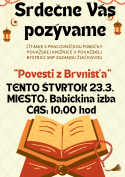 Čítanie "Povesti z Brvnišťa" Čítanie "Povesti z Brvnišťa"