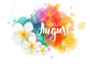 Mesačný plán aktivít August Mesačný plán aktivít August