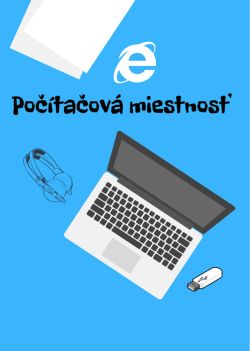 Počítačová miestnosť
