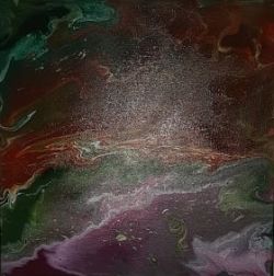 Technika liatia akrylových farieb zvaná aj „acrylic pouring“ - 104345530_2686075141674898_6131460967029356225_n