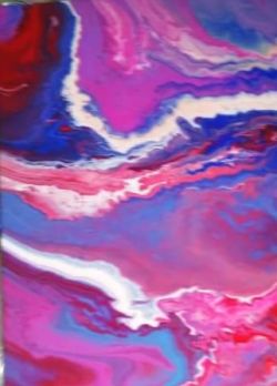 Technika liatia akrylových farieb zvaná aj „acrylic pouring“ - 20200921_163945