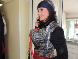 Krásna cigánka.