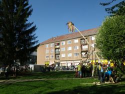 Stavanie mája (ul. lánska) - Imgp4984