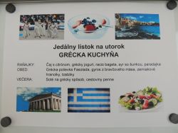 Utorok - grécka kuchyňa