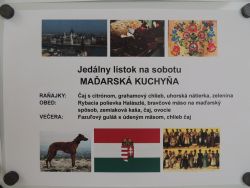 Sobota - maďarská kuchyňa
