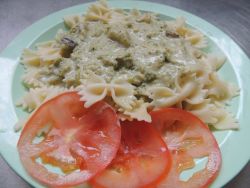 Piatok - obed (Farfalle so syrovo-brokolicovou omáčkou)