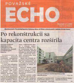 POVAŽSKÉ ECHO (štvrtok 4.7.2013 - Ročník 4/Číslo 13