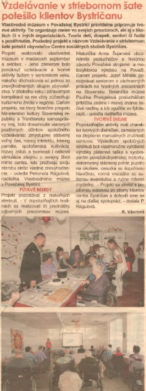 Považskobystrické novinky 8. októbra 2019
