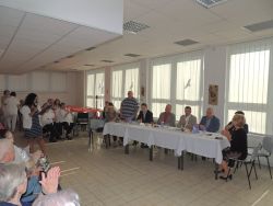 Privítanie predstaviteľov mesta a obcí